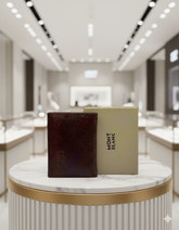 MB LEATHER  TRI FOLD MENS  WALLET